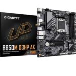 Gigabyte B650M D3HP Ax Amd B650 Am5 Ddr5 7600MHZ (Oc) Hdmı-dp M.2 Wi-Fi Rgb Matx Anakart