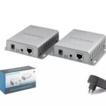 HADRON HDX1600 HDMI KVM Extender 4K 30 Hz 60 m - Gümüş