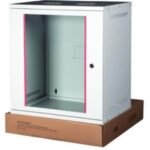 Lande LN-STB12U5440LG 12U 540x400 Ön Tek Cam Kapak Duvar Tip Boş Demonte Kabinet