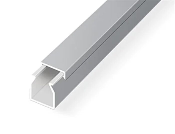 MUTLUSAN 12X12 YAPIŞKANLI (KOYU CEVİZ) SİDEM KABLO KANALI