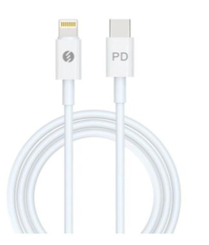 S-link IP-SW21 TypeC to Lightning C94 Lisanslı PD Hızlı Data + Şarj Kablosu