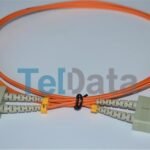 TELDATA TLD-SCMM85 SC-UPC-SC-UPC MM DX OM2 1 METRE FIBER OPTIK PATCHCORD