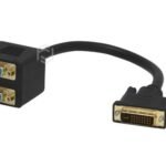 Frisby FA-6660C DVI - 2 x VGA Görüntü Çoklayıcı ve Dönüştürücü(DVI-I Erkek - 2 x VGA Dişi)
