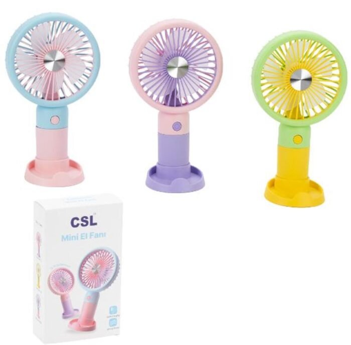 CSL XF Şarjlı Mini Fan Pembe