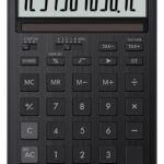 Casio JW-200DQ-BK 12 Hane Siyah Masa Üstü Hesap Makinesi