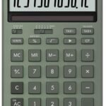 Casio JW-200DQ-GN 12 Hane Puslu Yeşil Masa Üstü Hesap Makinesi