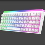 Gameagle GE2019 Hera RGB Kablolu Tr Layout Mekanik Beyaz Oyuncu Klavyesi