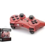 HADRON HD325K PS3 Uyumlu Kablosuz Bluetooth GamePad Oyun Kolu DoubleShock III - Kırmızı