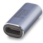HADRON HDX1086 USB4 Type-C Birleştirici Adaptör 40 Gbps Gri