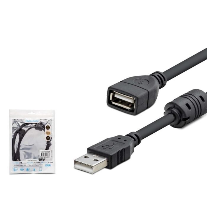 HADRON HDX7533 USB Uzatma Kablosu 1.5mt - Siyah