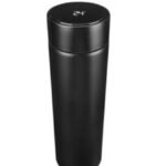 Hytech HY-TM12 Mat Siyah 500ML Dijital Sıcaklık Göstergeli Paslanmaz Çelik Termos