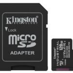 Kingston SDCIT2-128GB 128GB microSDXC Industrial C10 A1 pSLC Card + SD Adapter Hafıza Kartı