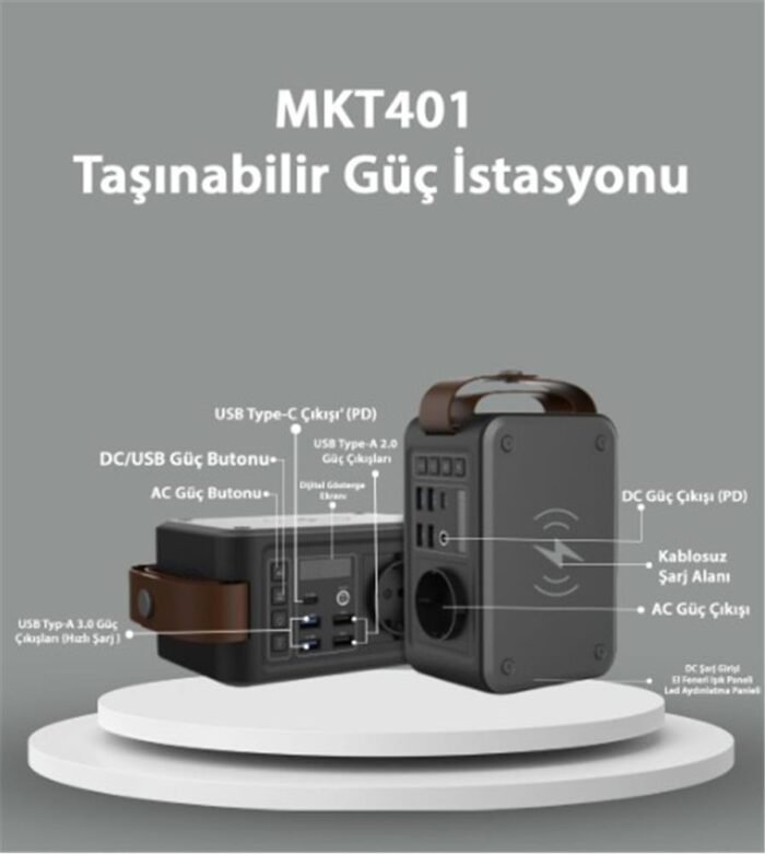 Makim MKT401 TAŞINABİLİR GÜÇ İSTASYONU