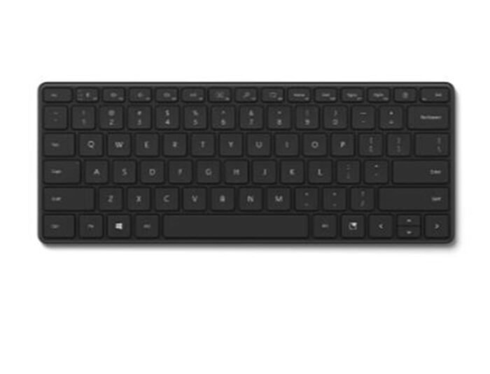Microsoft Bluetooth Compact Siyah Hebrew Layout Klavye (21Y-00015) (İthalatcı Garantili)