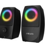 Mikado MD-90R 2.0 5W - 2 Siyah Bluetooth RGB 2.0 Gaming Speaker