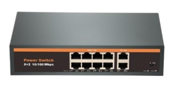 Nova NVC-INTSF0820FB2L 24V INTERCOM 8+2 POE SWİTCH (10-100)
