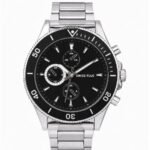 Swiss Plus Man Watch Basic Seri Model-10 ST3516AGS Lüx Black-Silver(Kol Saati)