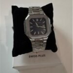 Swiss Plus Man Watch Premium Seri Model-5 RS23146 Blue-Silver(Kol Saati)