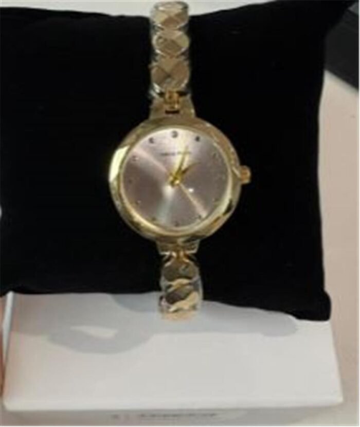 Swiss Plus Woman Watch Model-8 ST0714ABL Gold(Kol Saati)